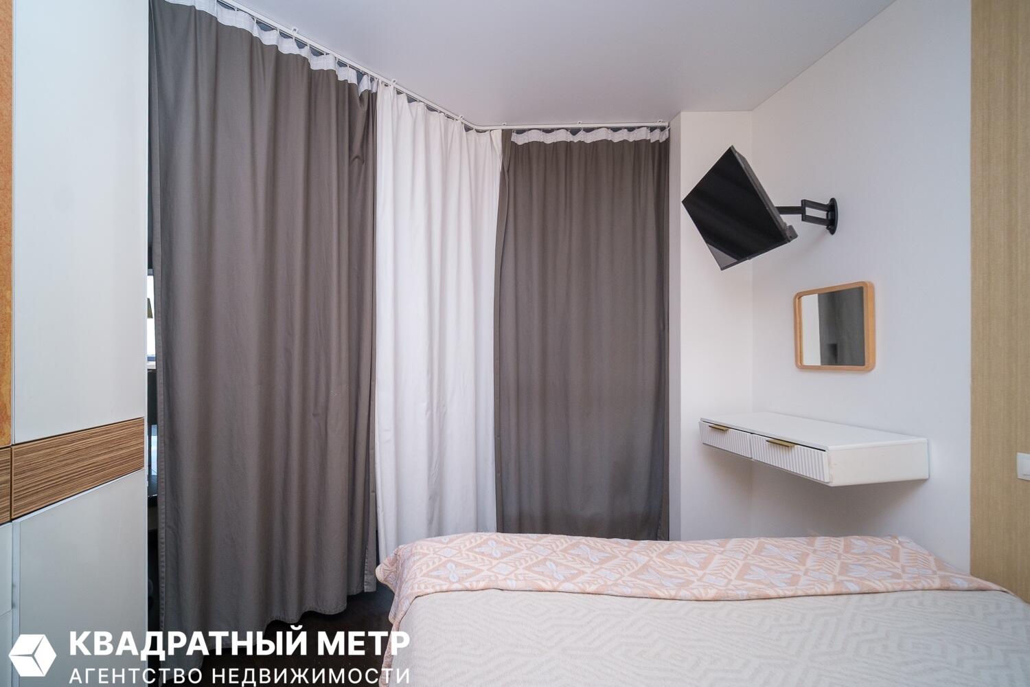 Квартира 2 комнаты 48 м² Минск, Беларусь