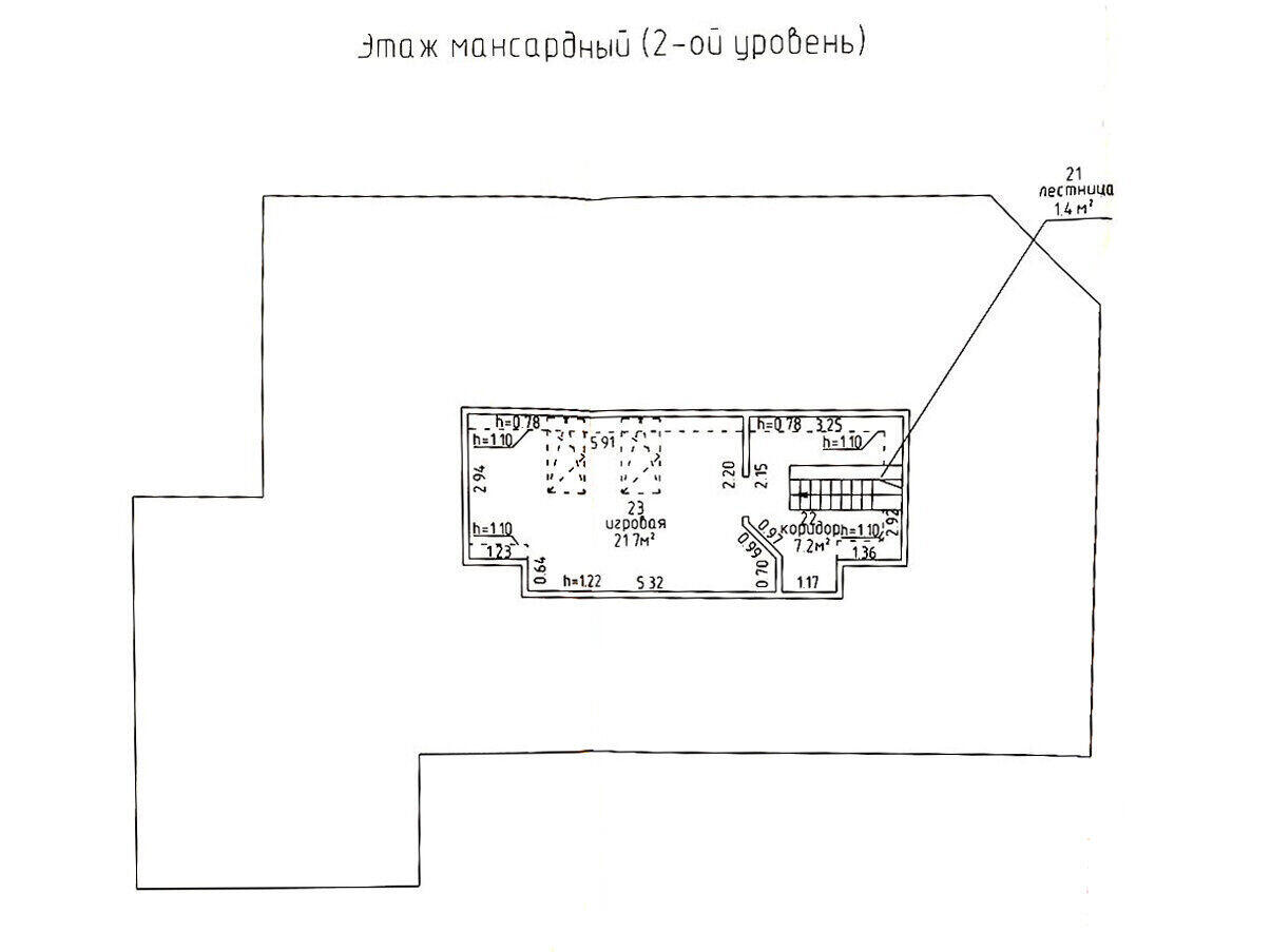  282.2м.кв. (участок 15сот.), аг. Колодищи (Учительская ул., 1)