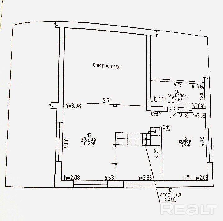 Cottage 185 m² Kalodziscanski sielski Saviet, Belarus