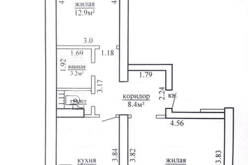 2-комнатная квартира, Фаниполь (фото 10)