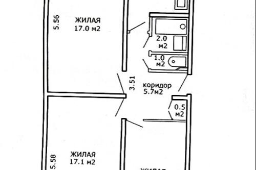 3-комнатная квартира, Минск (фото 1)