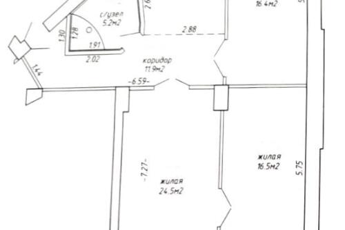 3-комнатная квартира, Минск (фото 1)