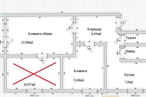 3-комнатная квартира, Минск (фото 1)