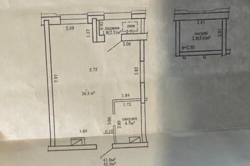 2-комнатная квартира, Минск (фото 1)
