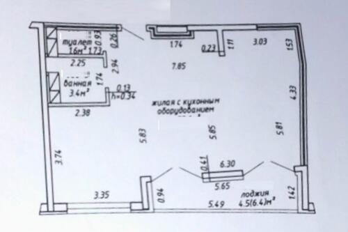 2-комнатная квартира, Минск (фото 1)