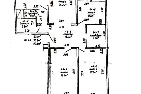Уникальное предложение 4к квартиры 97,9 м2 (СНБ) в "Английском квартале"