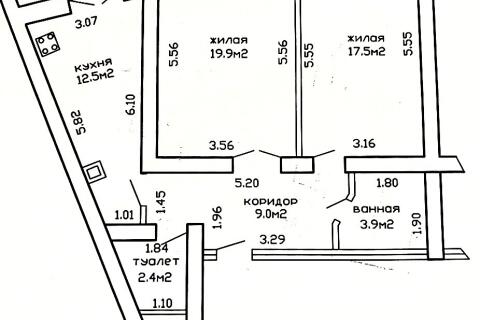 Продаётся 2 комнатная квартира по ул. Могилёвская, 20