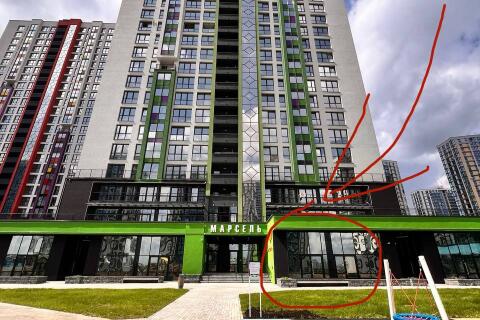 Сдается торговое помещение в доме "Марсель" Минск-Мира с потолками 4,4м и 3 входами